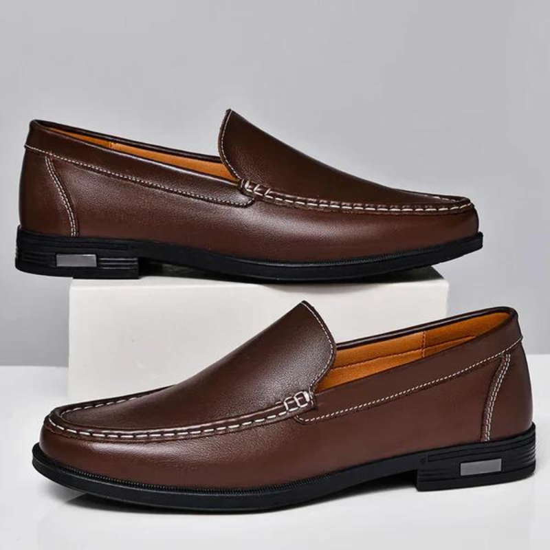 Mocasines Italianos de Piel Auténtica