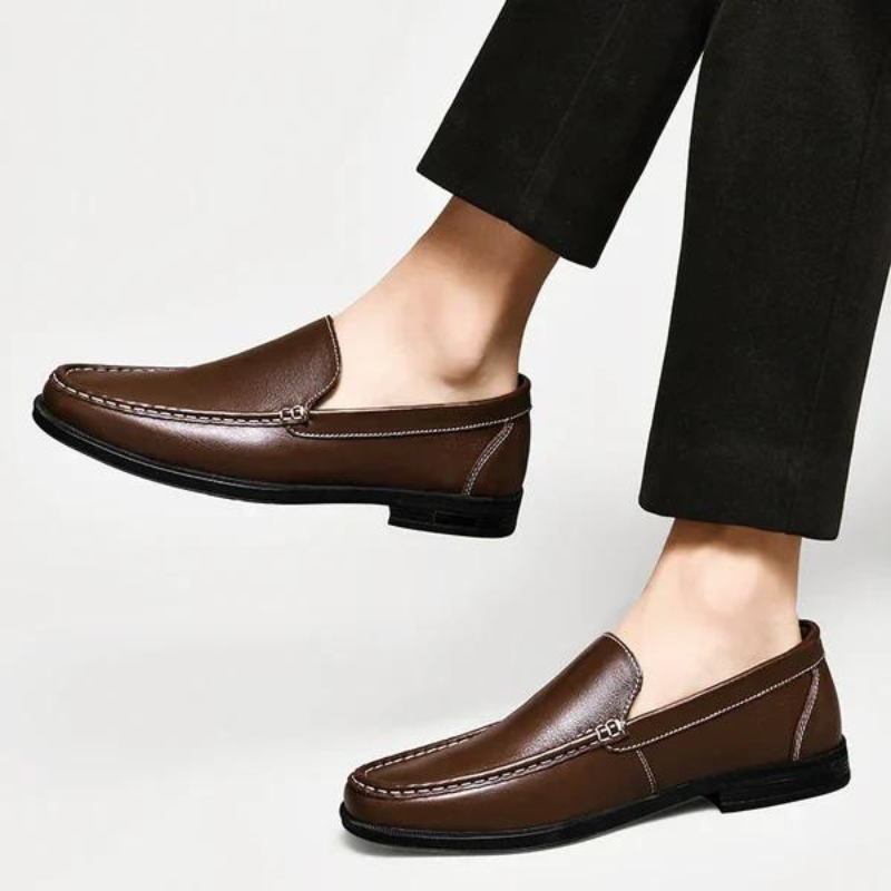 Mocasines Italianos de Piel Auténtica