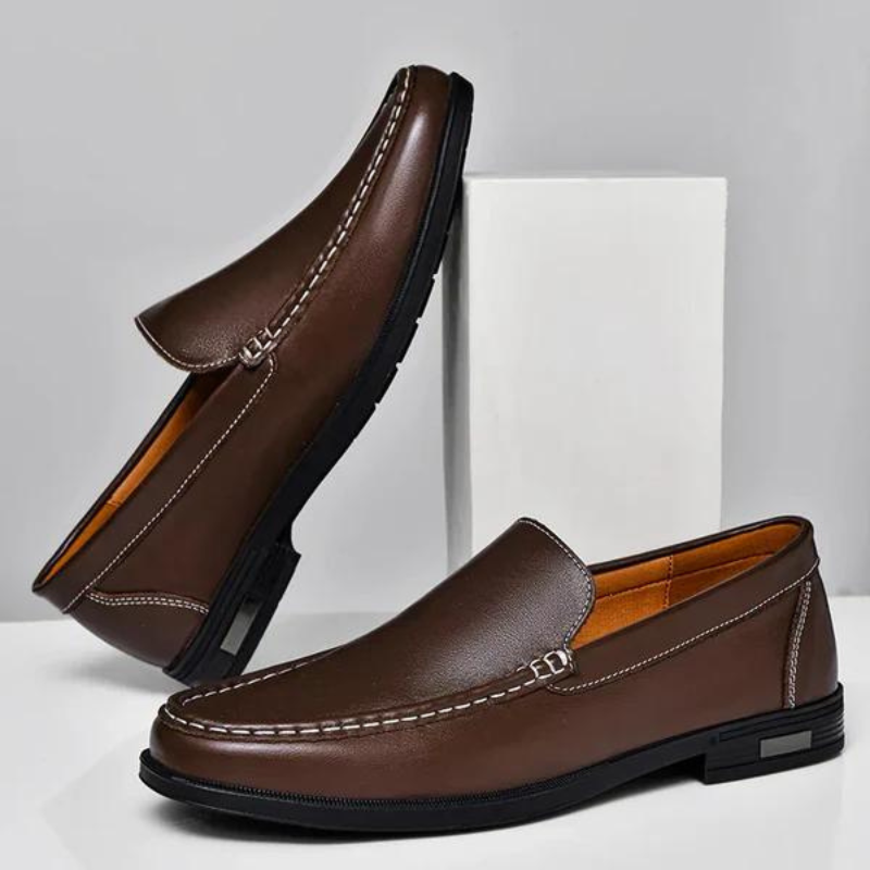 Mocasines Italianos de Piel Auténtica