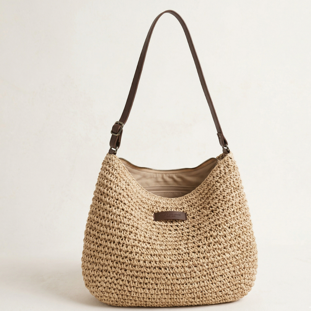 Bolso Trenzado Elegante de Asa Ajustable