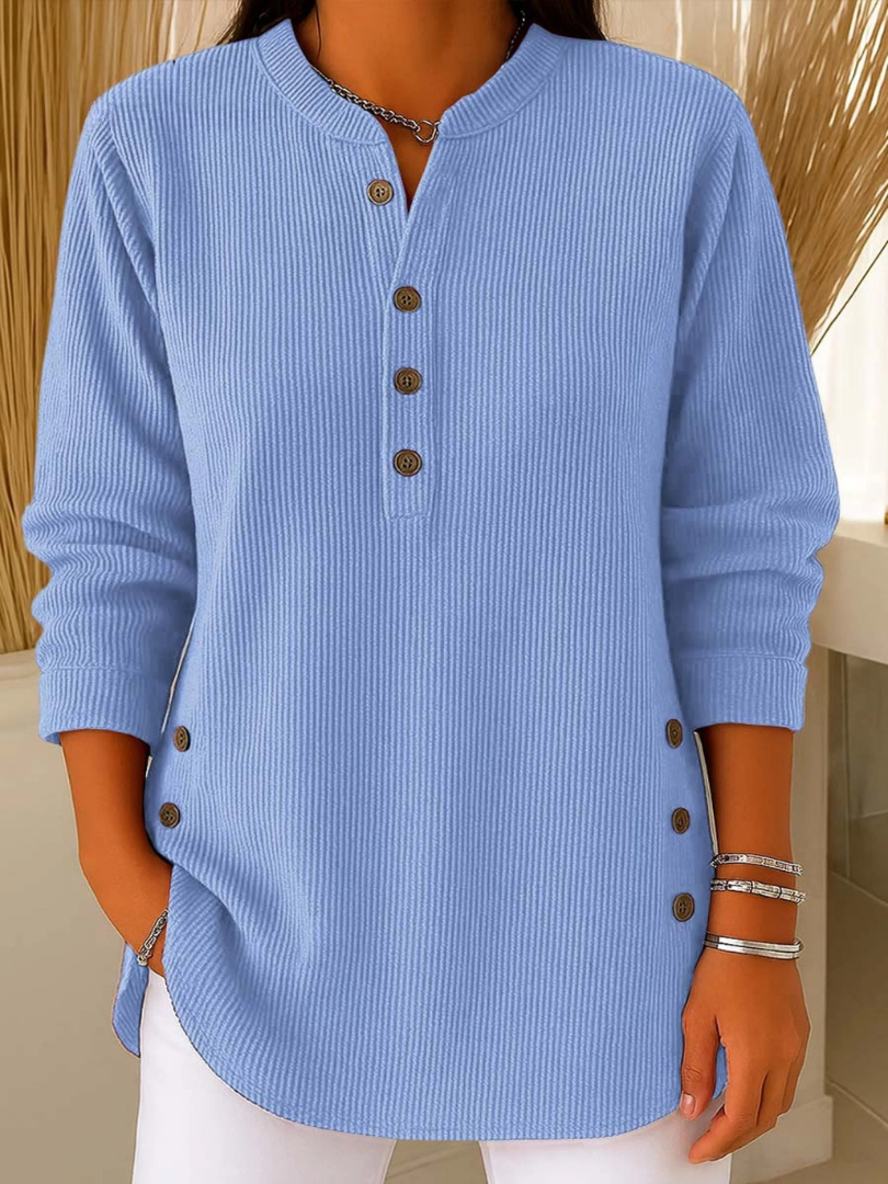 Túnica Henley con Botones