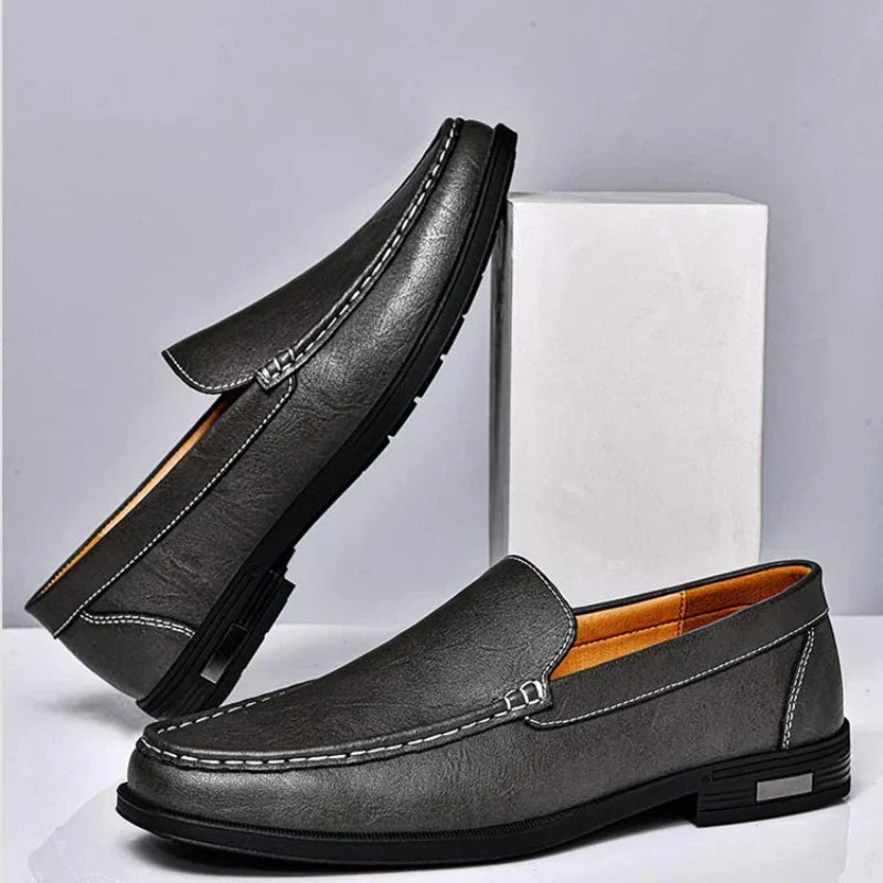 Mocasines Italianos de Piel Auténtica
