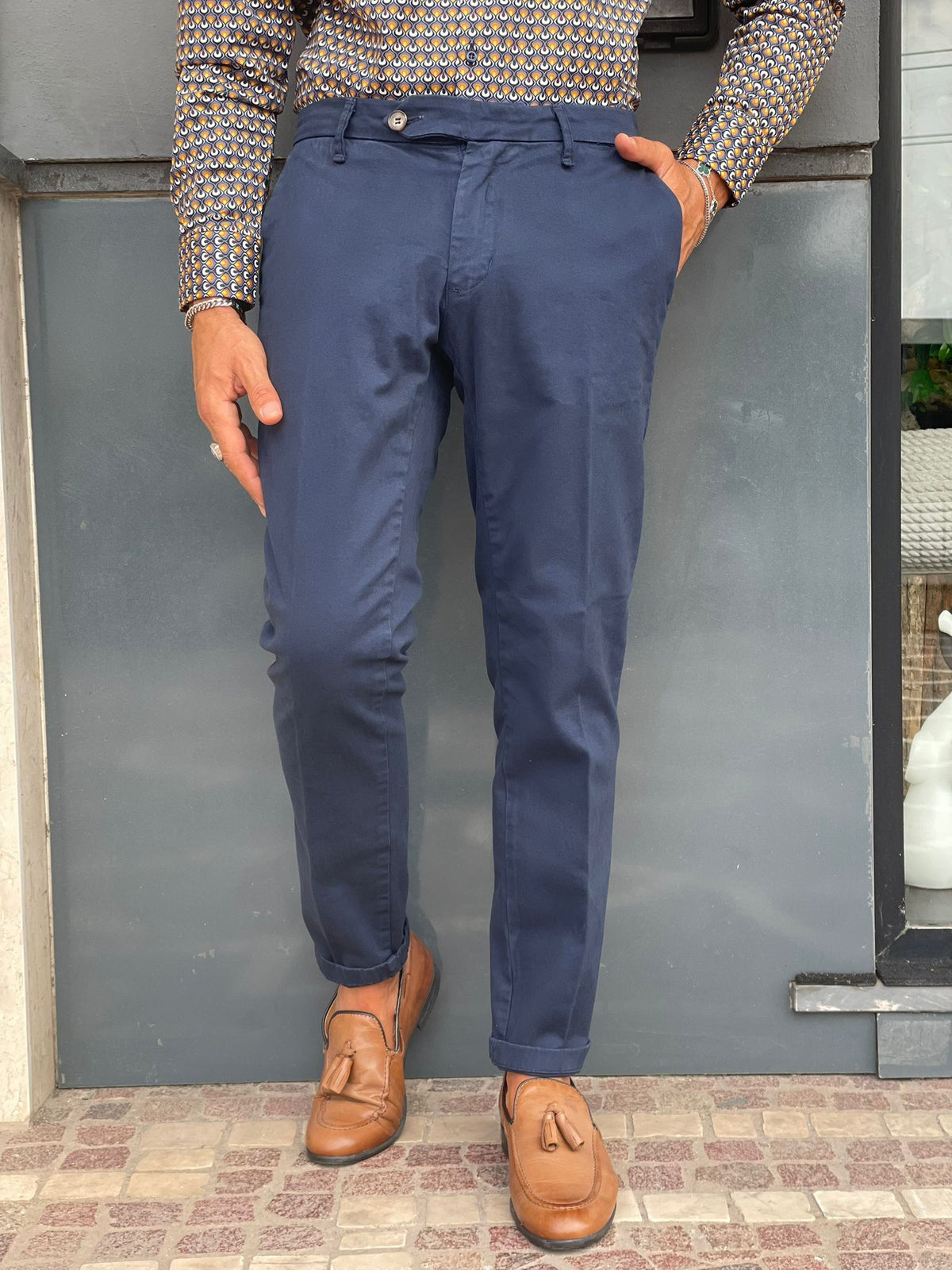 Pantalón de Algodón Cálido