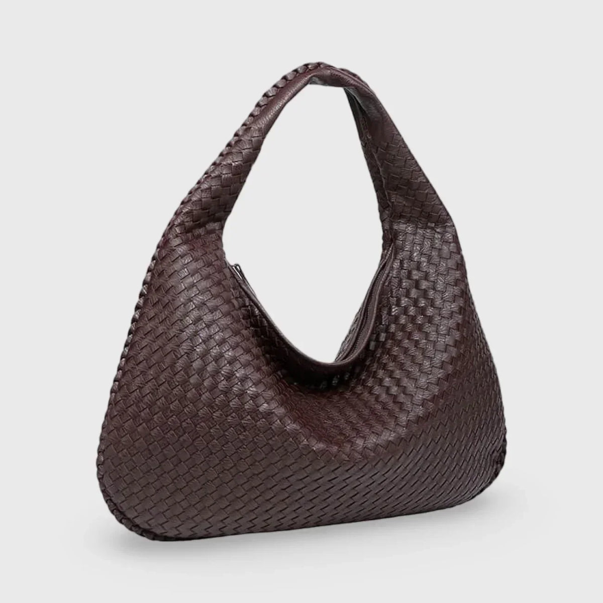 Bolso de Hombro Oversize Tejido