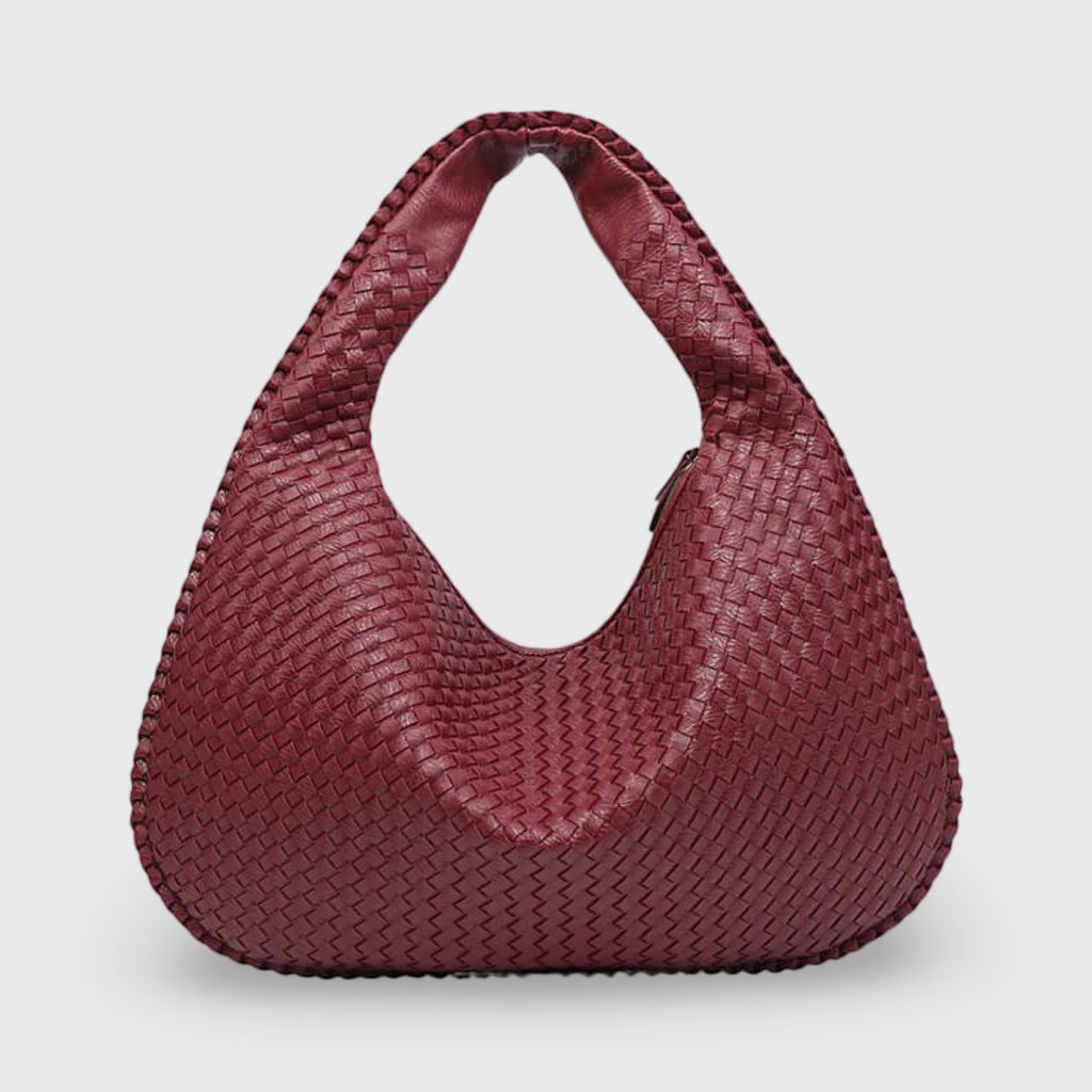 Bolso de Hombro Oversize Tejido