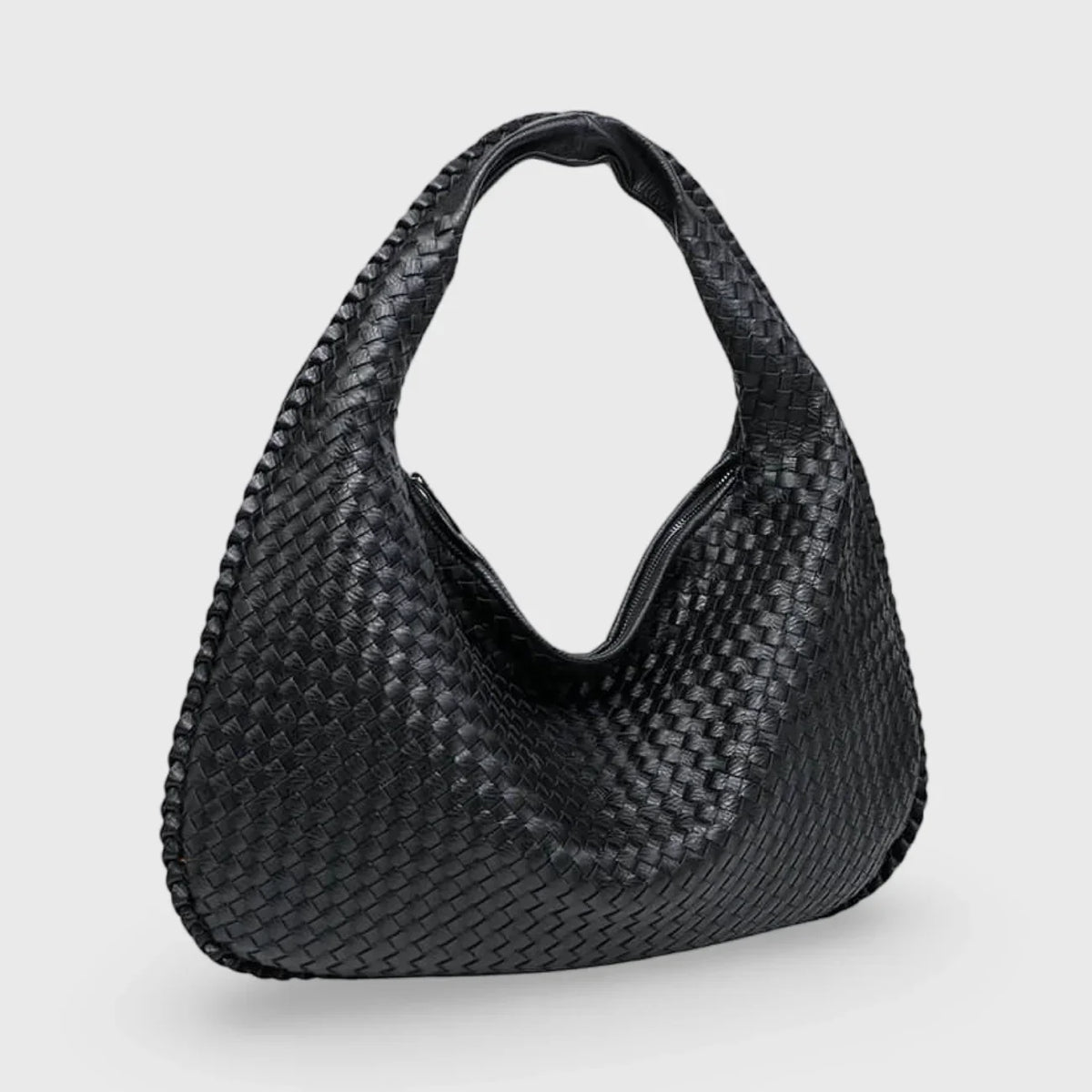 Bolso de Hombro Oversize Tejido