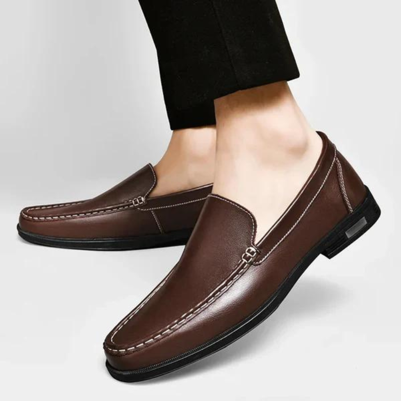 Mocasines Italianos de Piel Auténtica