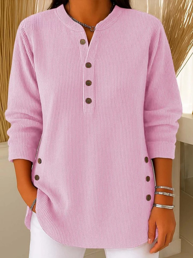 Túnica Henley con Botones