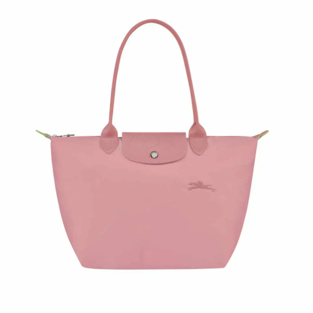 Bolso Tote Grande Clásico · Rosa Plateado