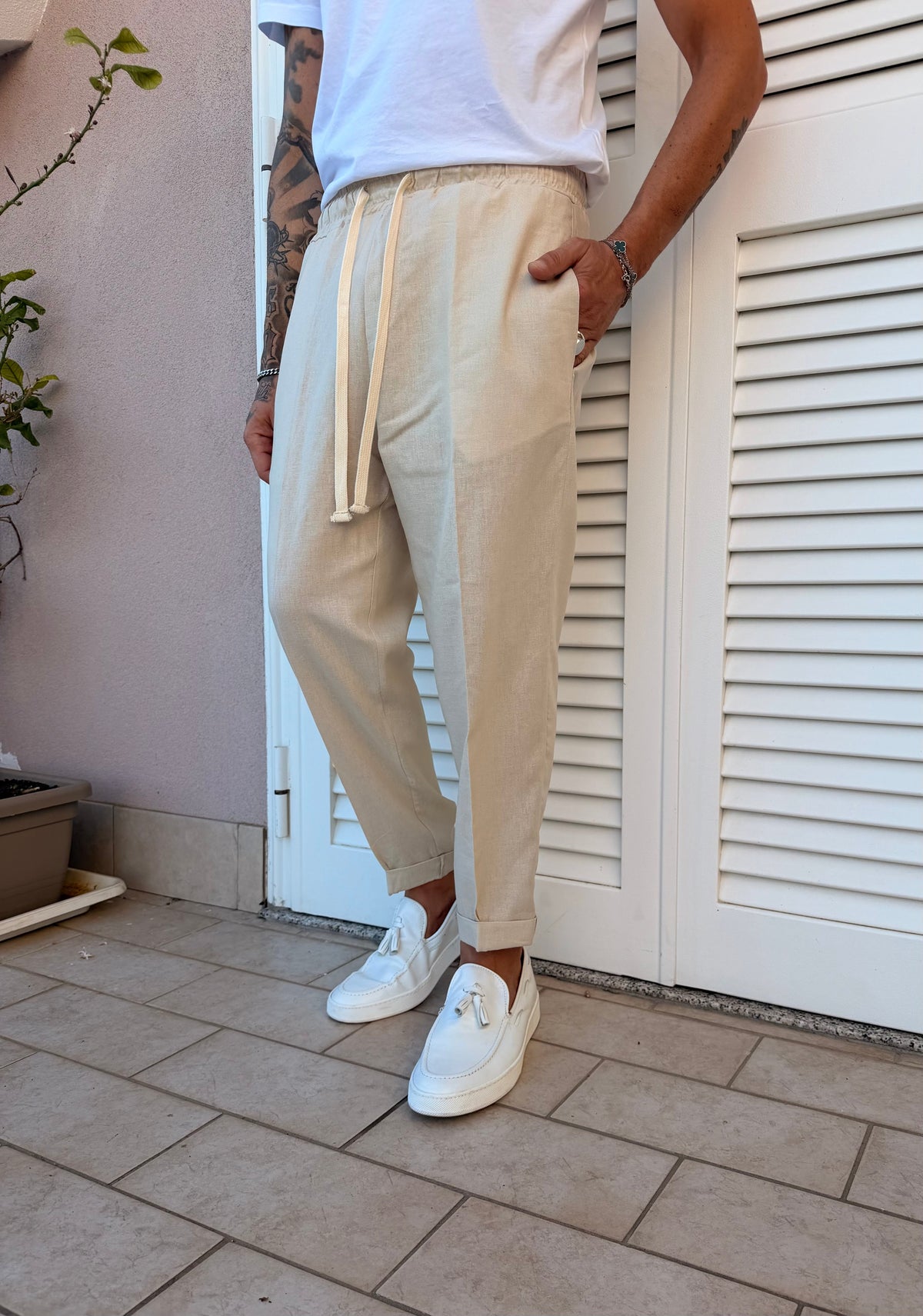Pantalón de Lino