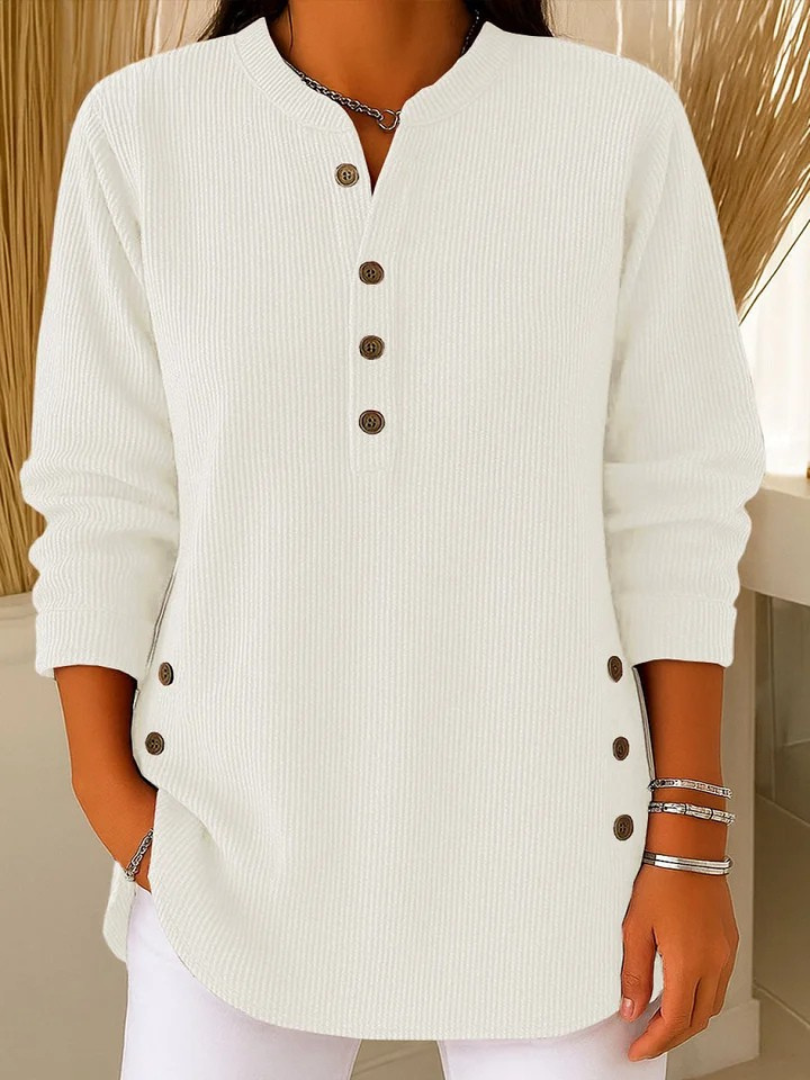 Túnica Henley con Botones
