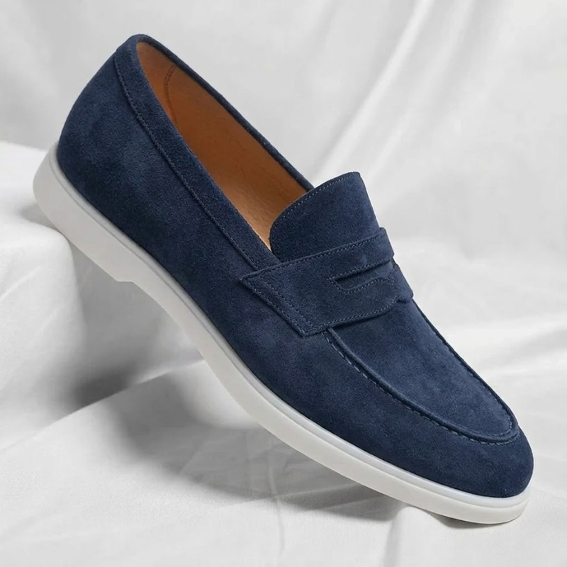 Mocasines de Ante de Estilo Italiano