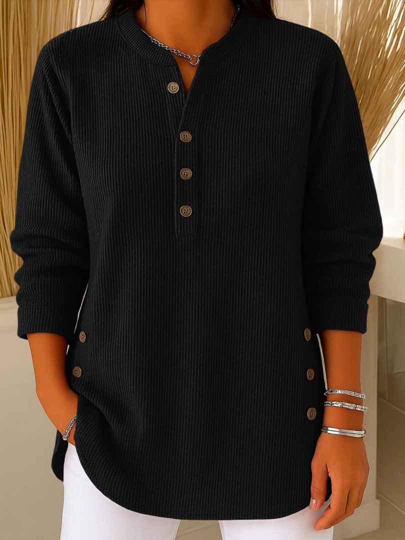 Túnica Henley con Botones
