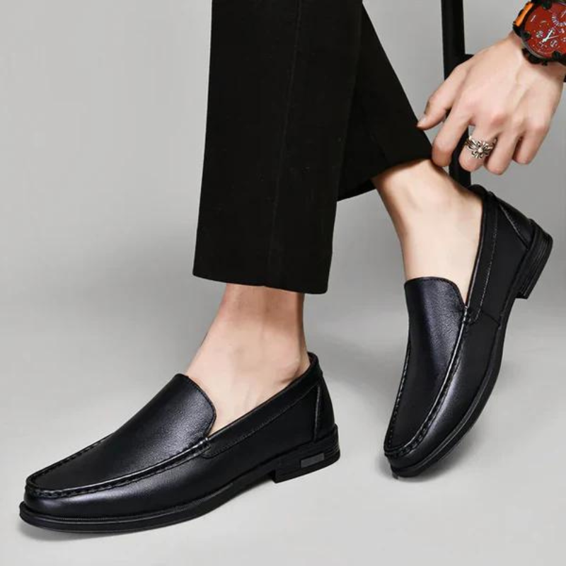 Mocasines Italianos de Piel Auténtica