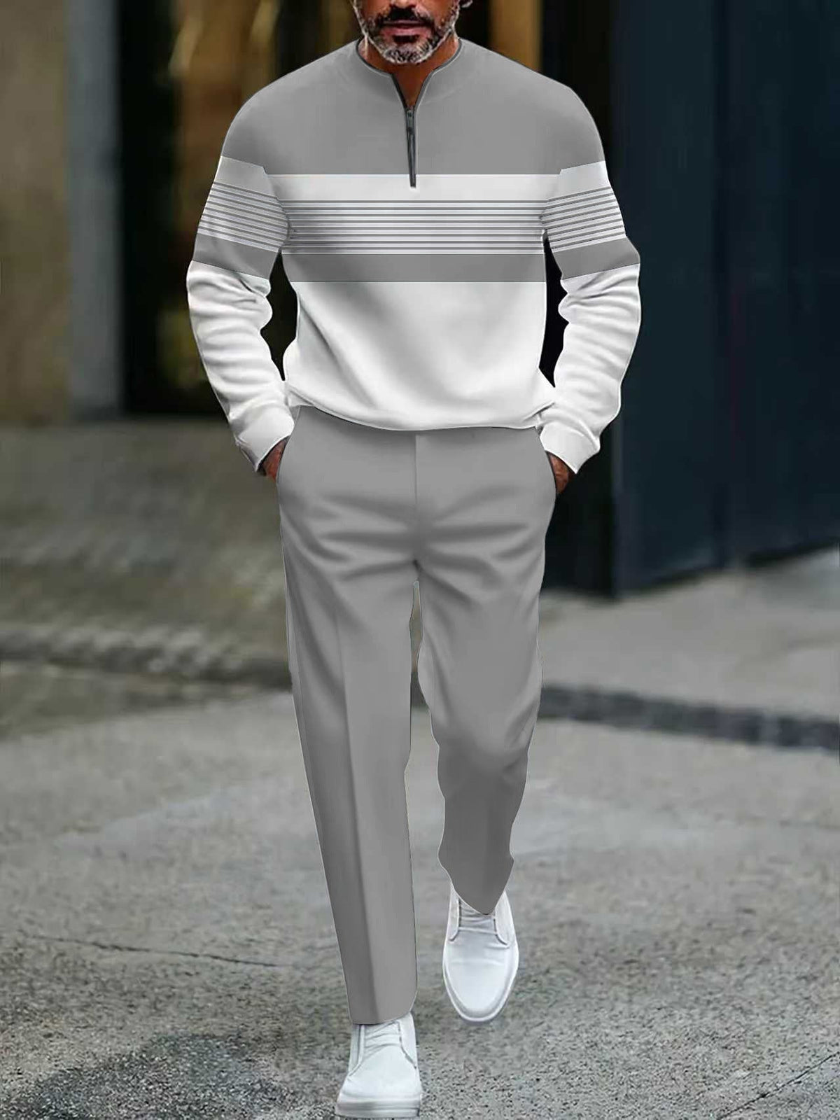 Conjunto Deportivo de Punto con Pantalón a Juego