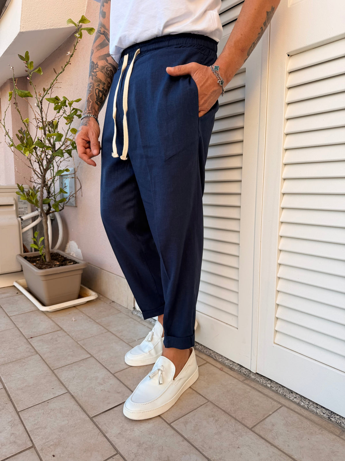 Pantalón de Lino