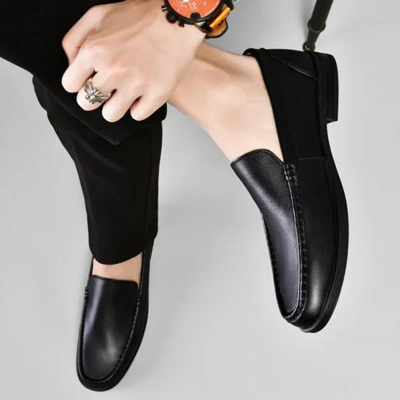 Mocasines Italianos de Piel Auténtica