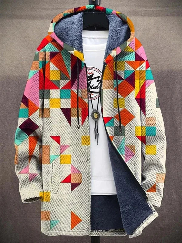 Abrigo Artístico Multicolor