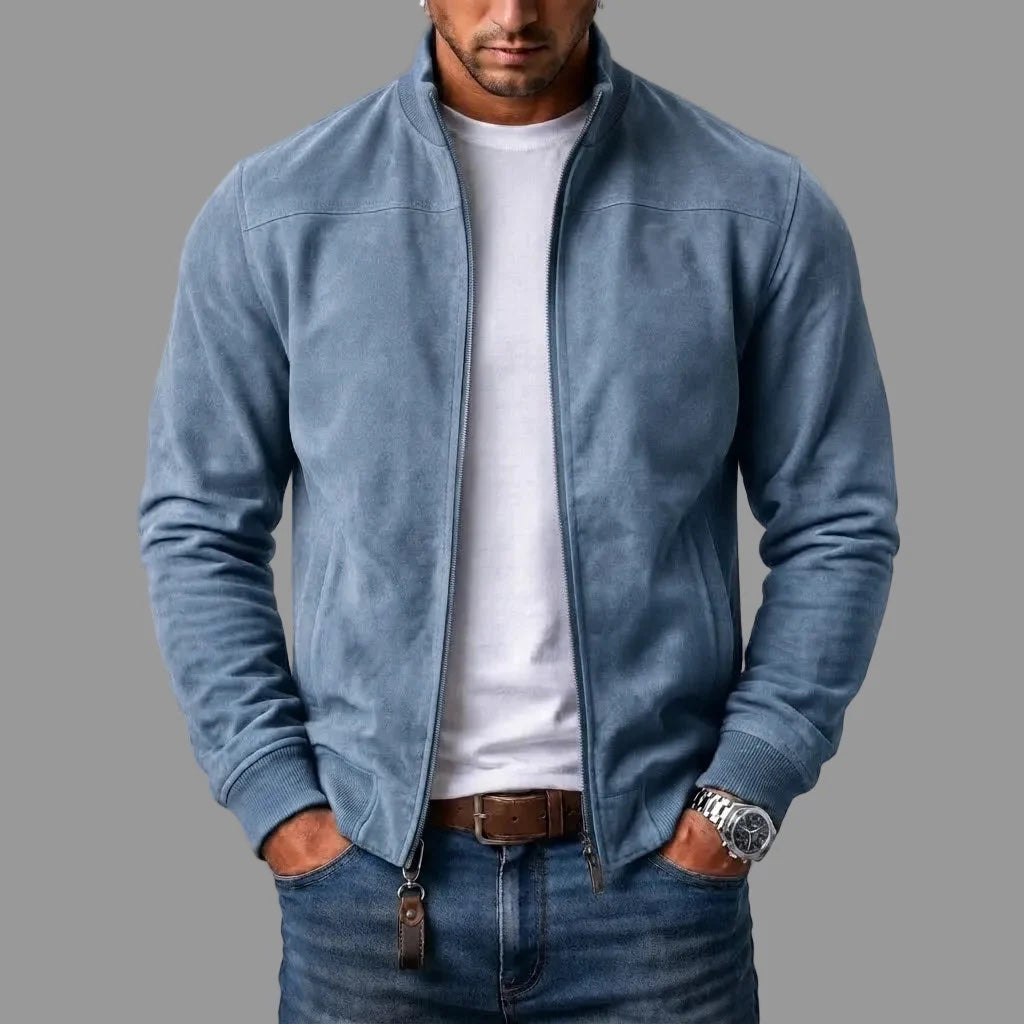 Bomber de Ante con Cuello Alto