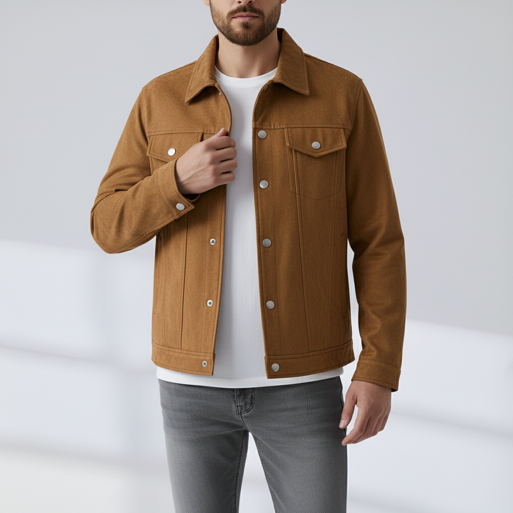 Chaqueta Trucker de Ante