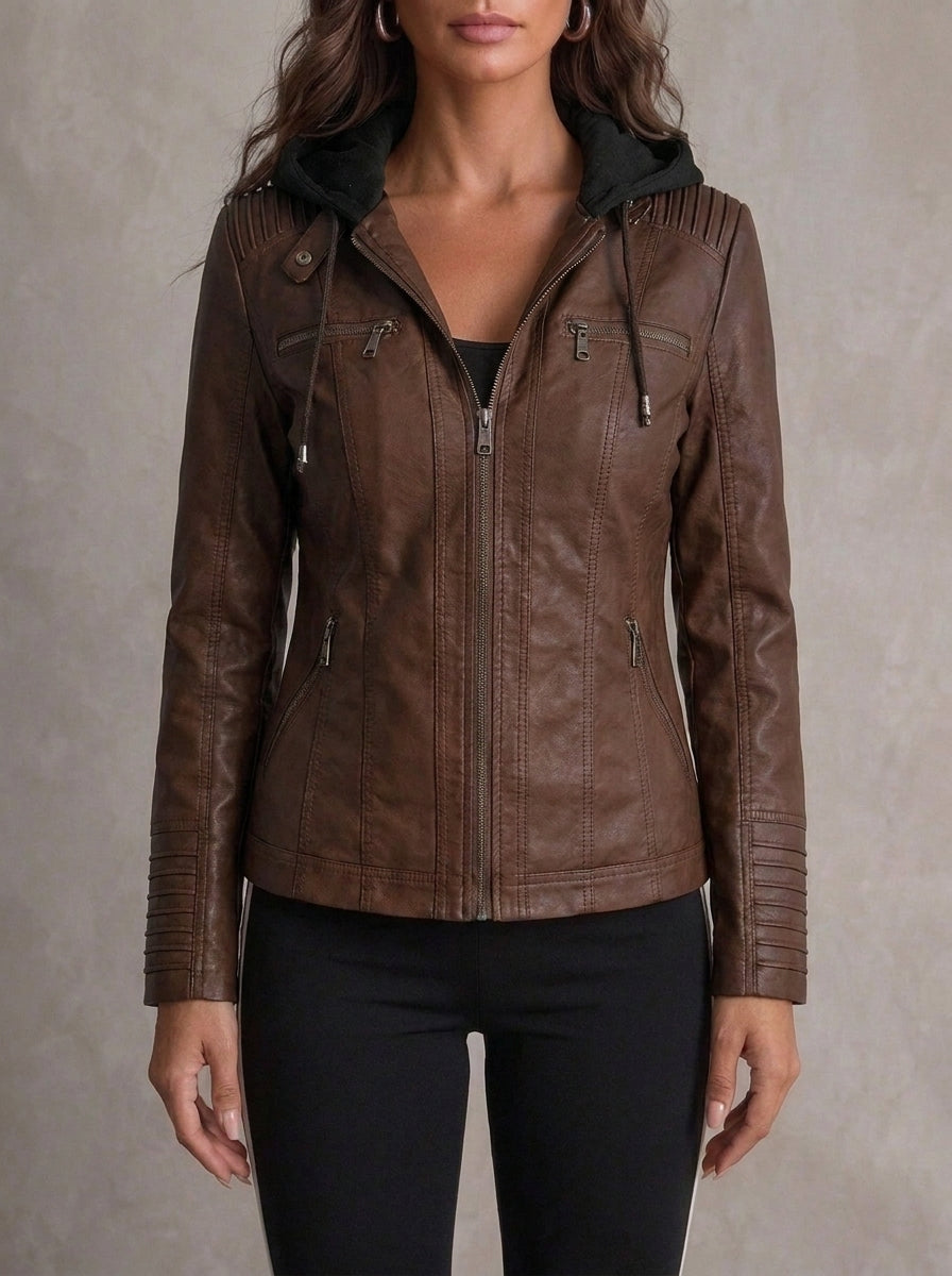 Chaqueta de Piel Resistente y Elegante