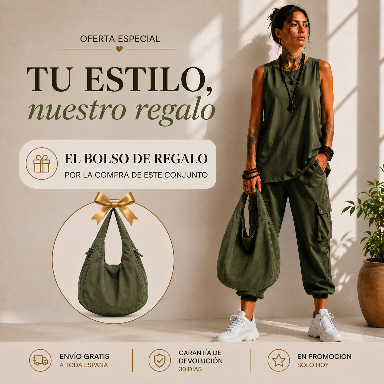 Conjunto Casual Urbano