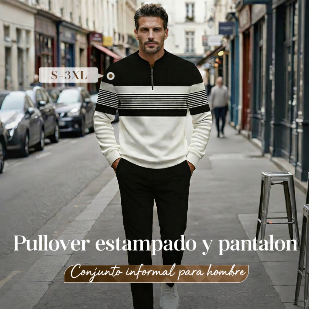 Conjunto Deportivo de Punto con Pantalón a Juego
