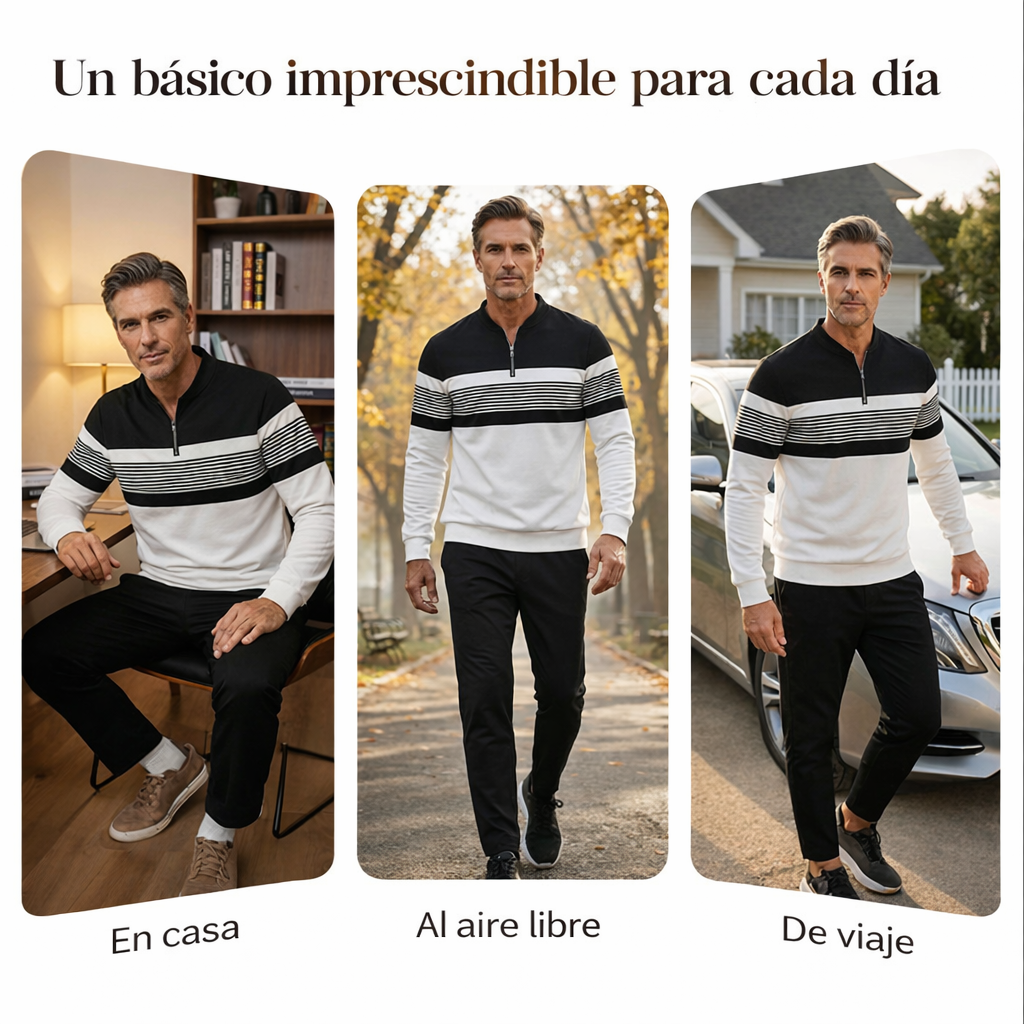 Conjunto Deportivo de Punto con Pantalón a Juego