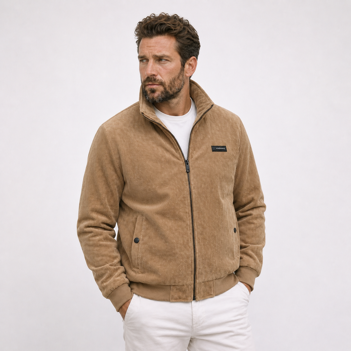 Chaqueta de Pana con Forro de Borreguillo