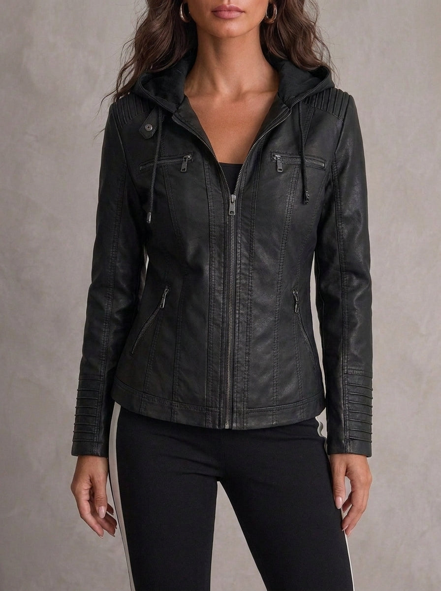 Chaqueta de Piel Resistente y Elegante