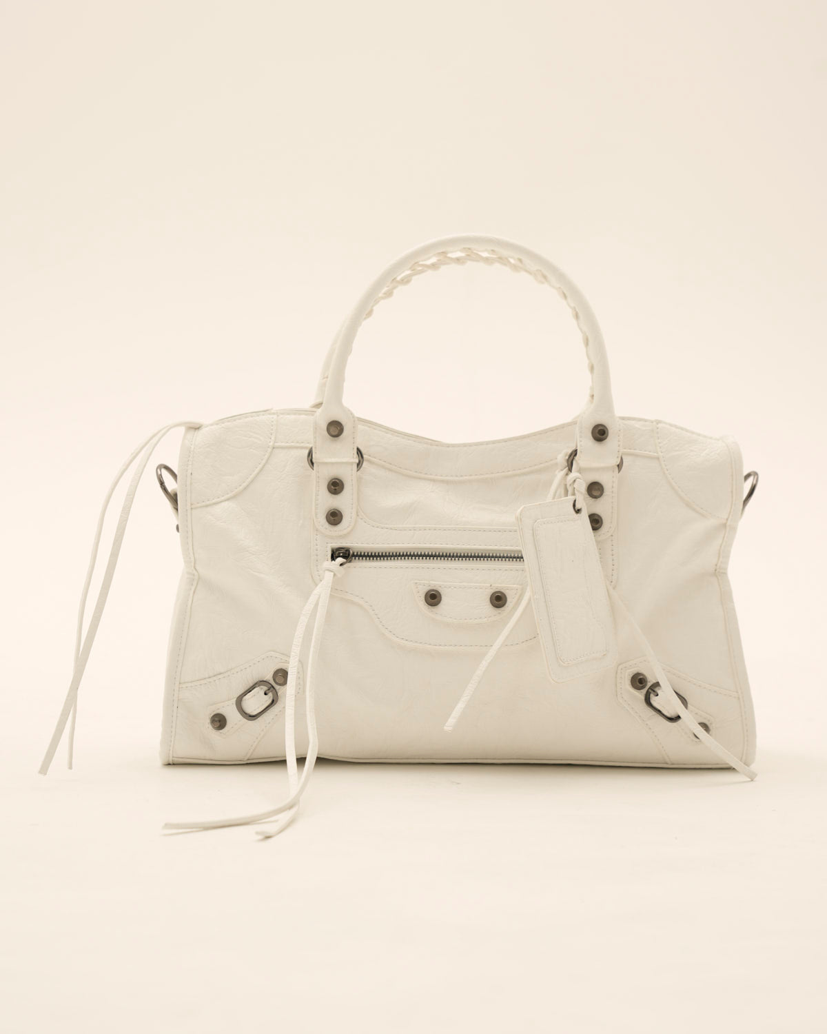 Bolso Grande de Cuero Tipo Carryall