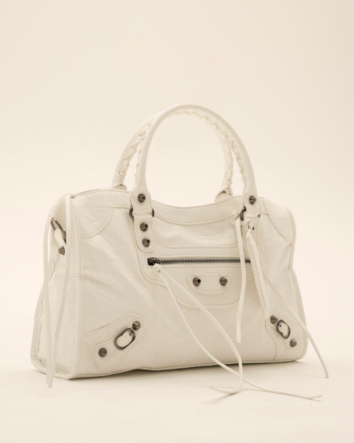 Bolso Grande de Cuero Tipo Carryall