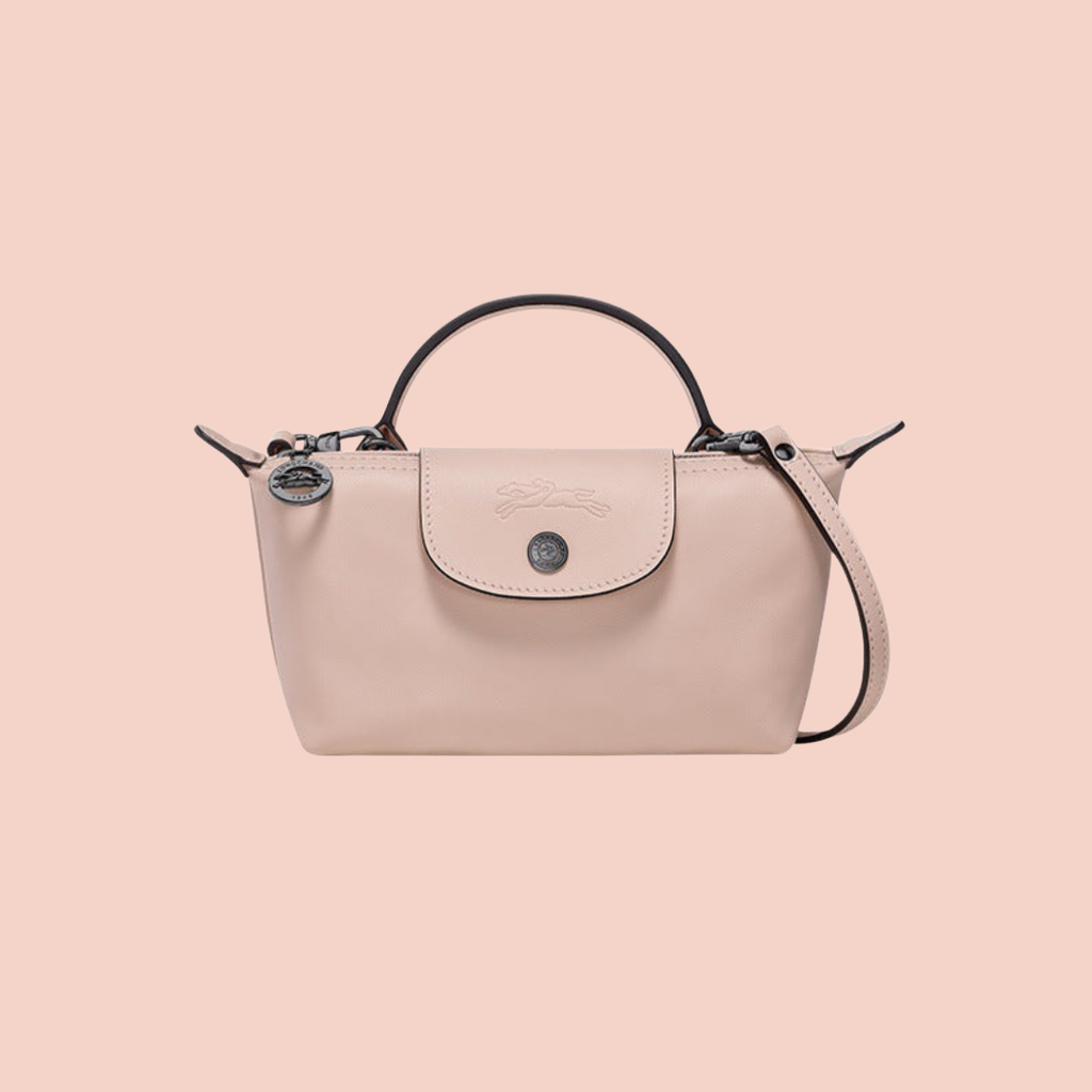 Mini Bolso de Piel Elegante · Rosa