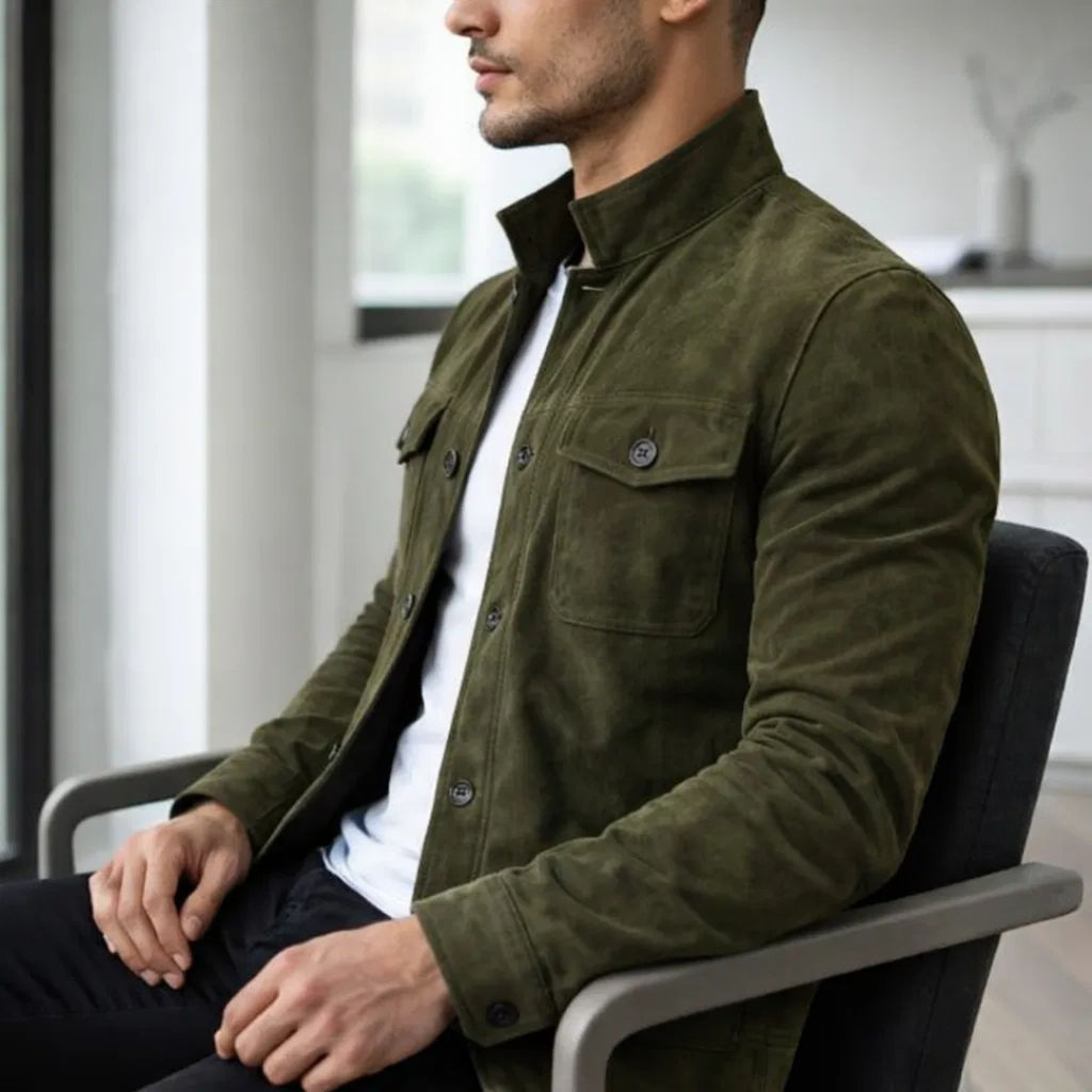 Chaqueta de Ante Clásica
