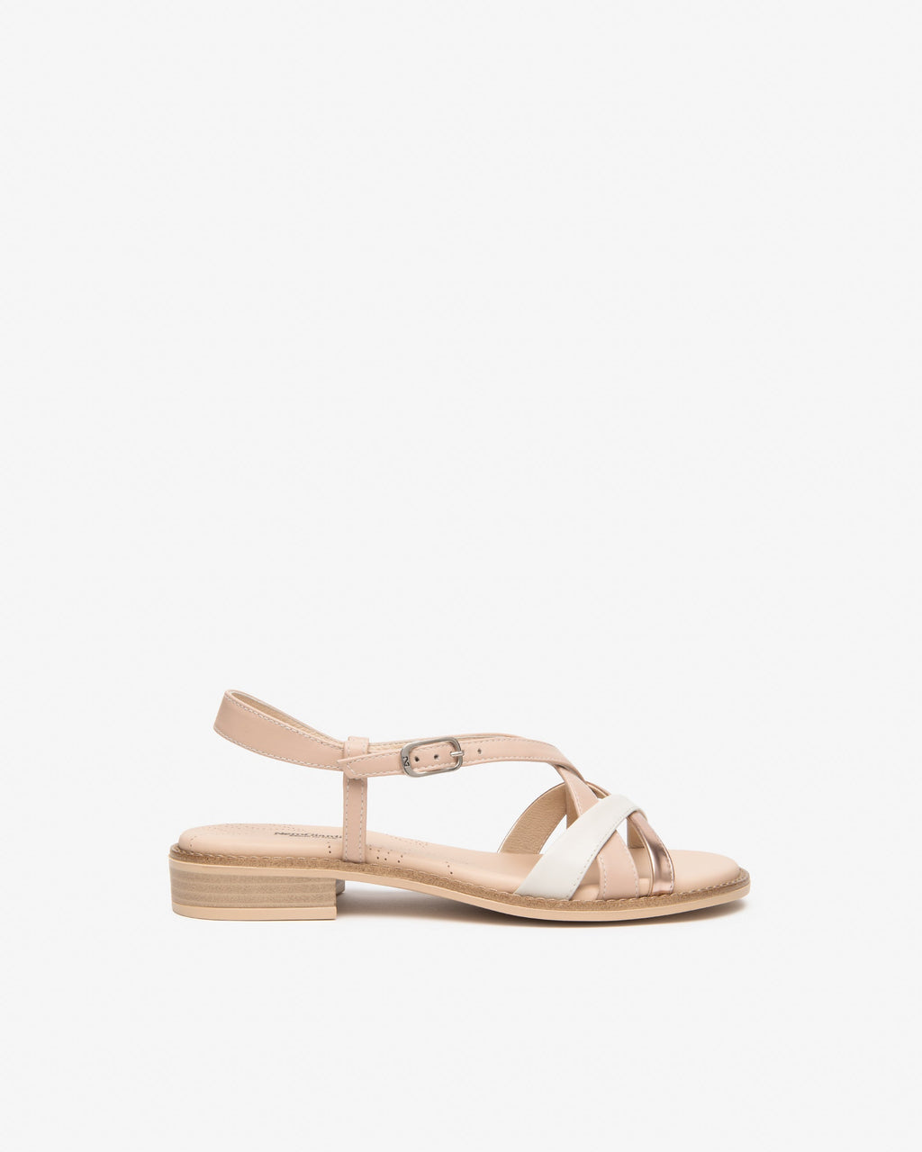 Sandalias de Piel y Tejido Técnico Made in Italy — Ref. 713