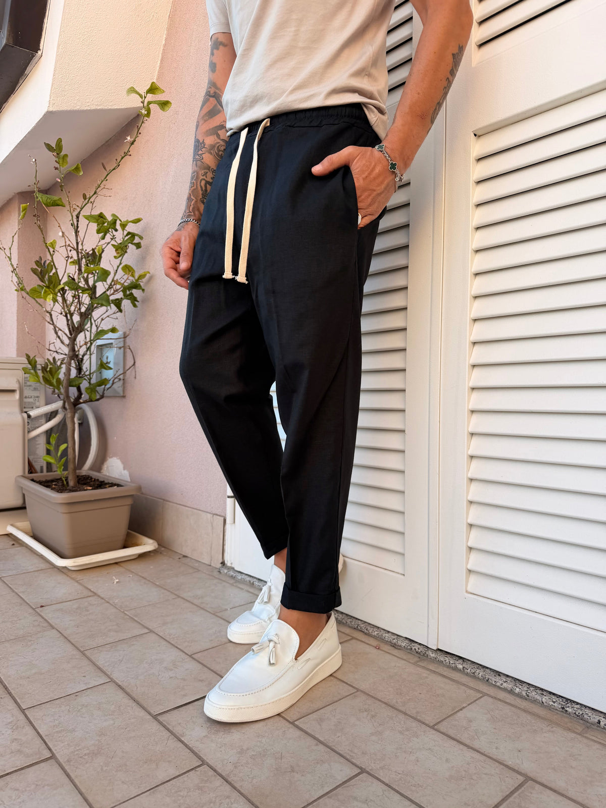 Pantalón de Lino