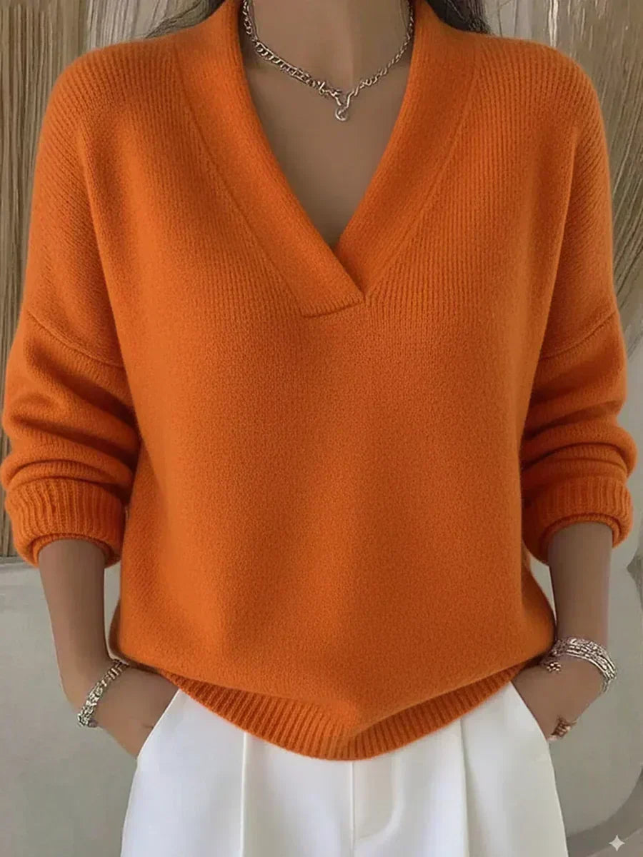 Jersey Holgado de Cuello en V