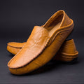 Mocasines Clásicos de Piel Auténtica