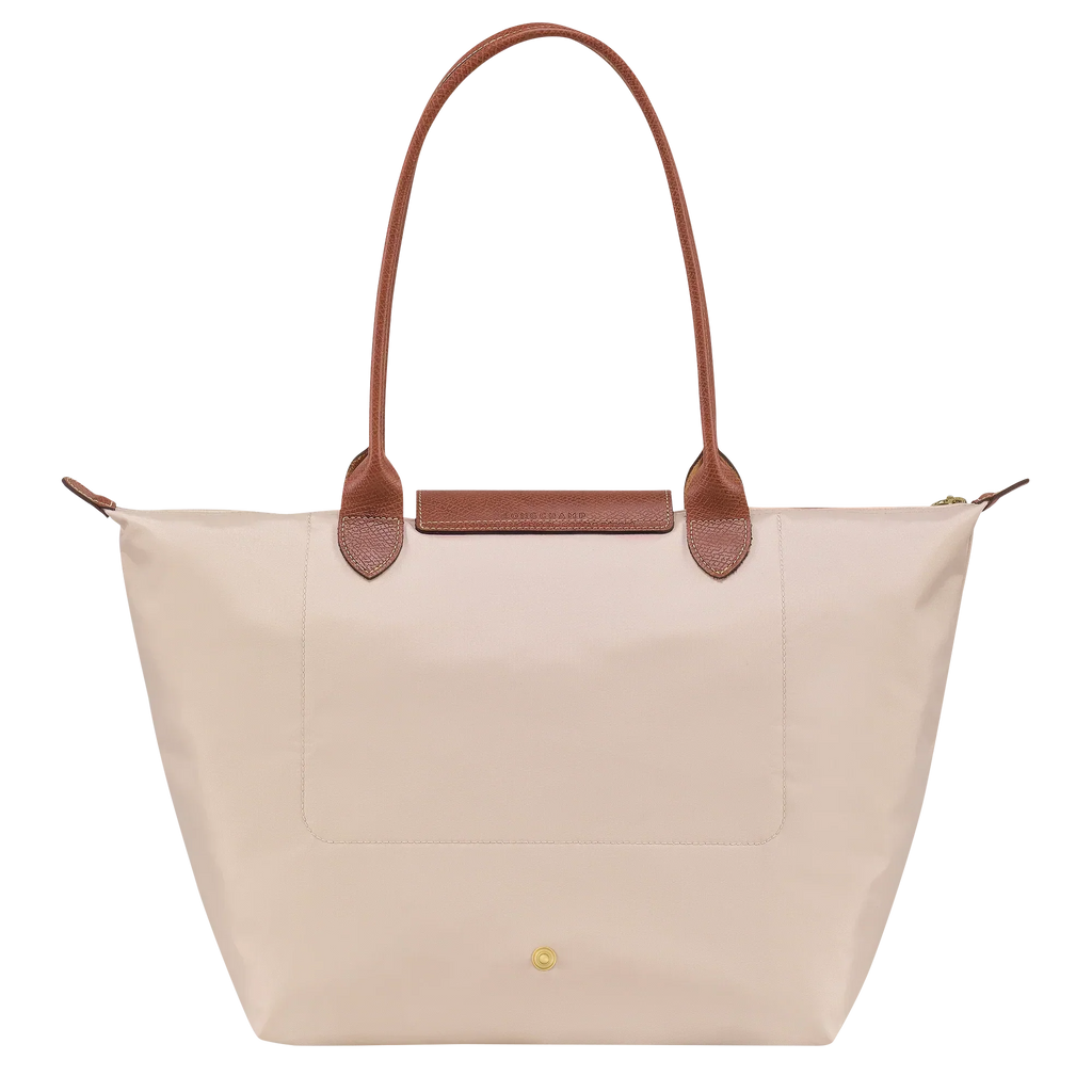 Bolso Tote Grande Clásico · Beige