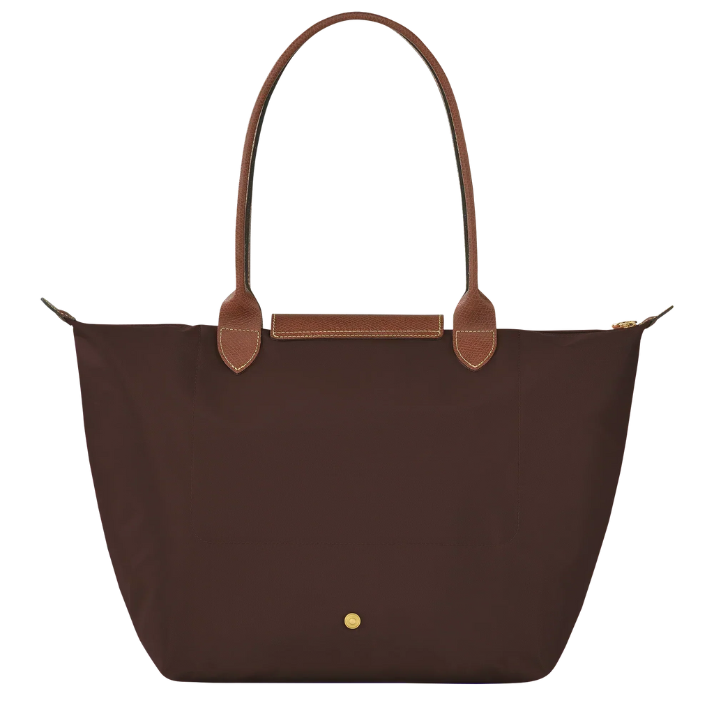 Bolso Tote Grande Clásico · Marrón Oscuro