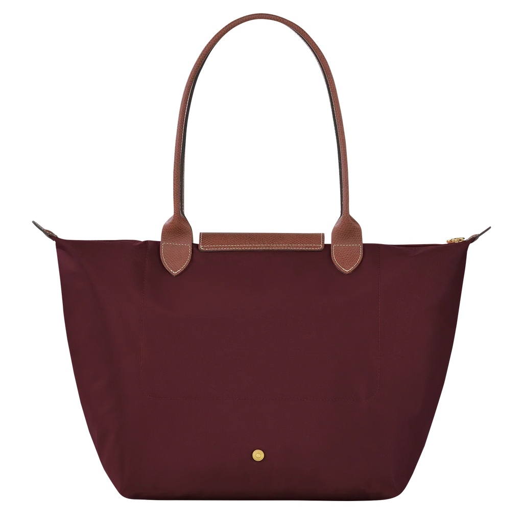 Bolso Tote Grande Clásico · Burdeos