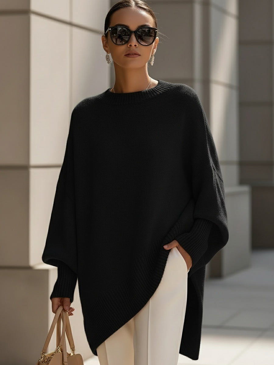 Jersey Oversize de Corte Drapeado