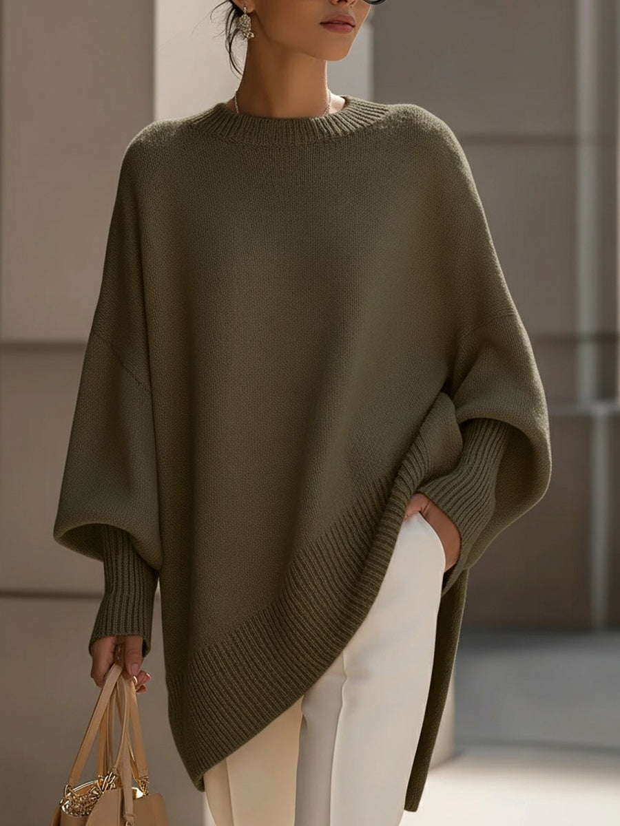 Jersey Oversize de Corte Drapeado