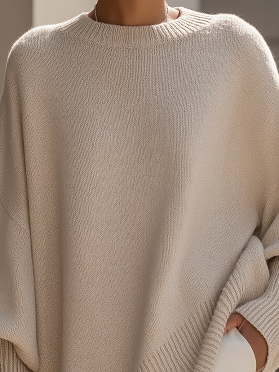 Jersey Oversize de Corte Drapeado