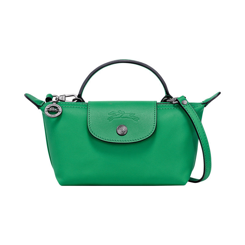 Mini Bolso de Piel Elegante · Verde