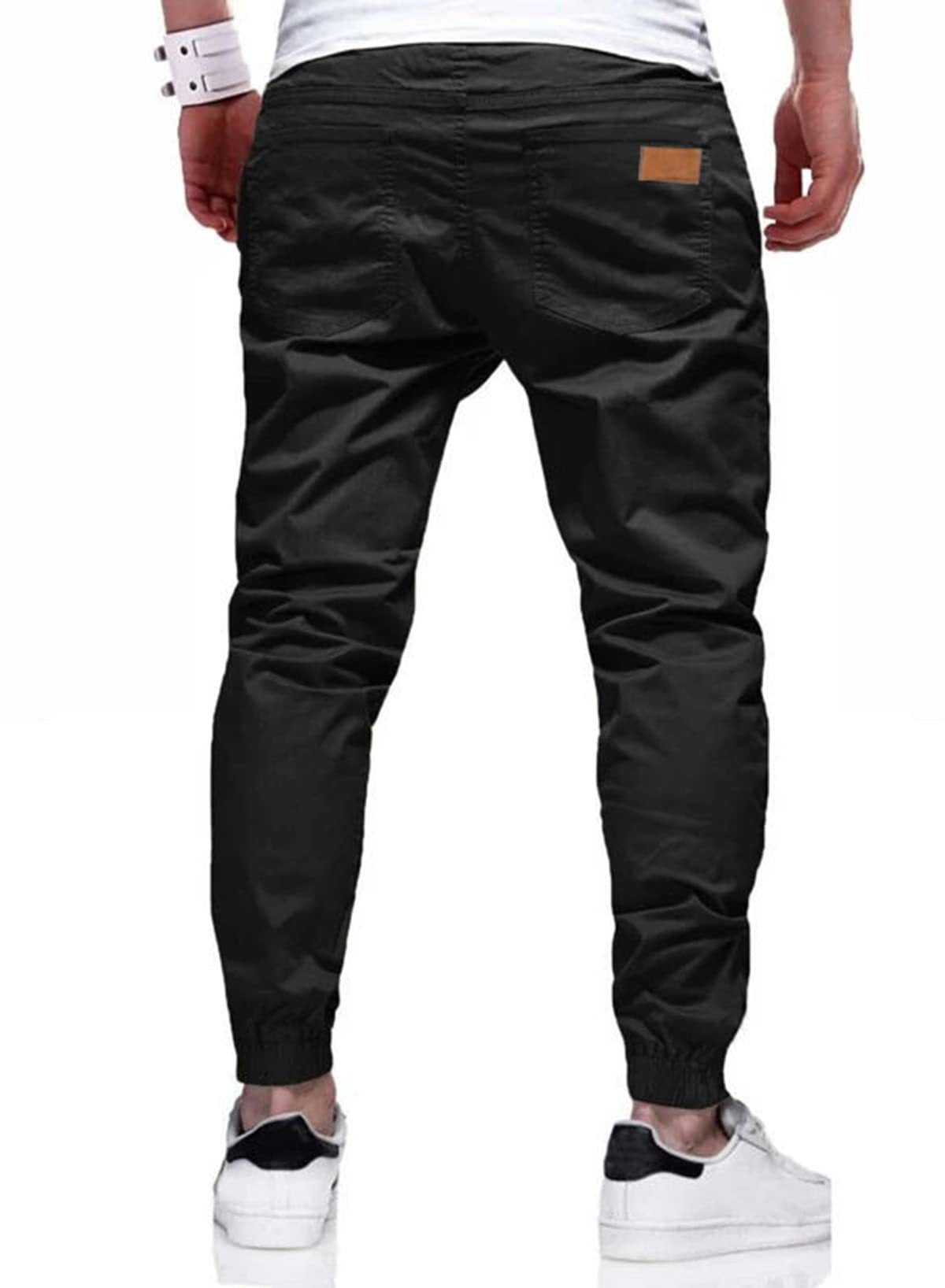 Pantalones Casuales de Corte Recto para Hombre