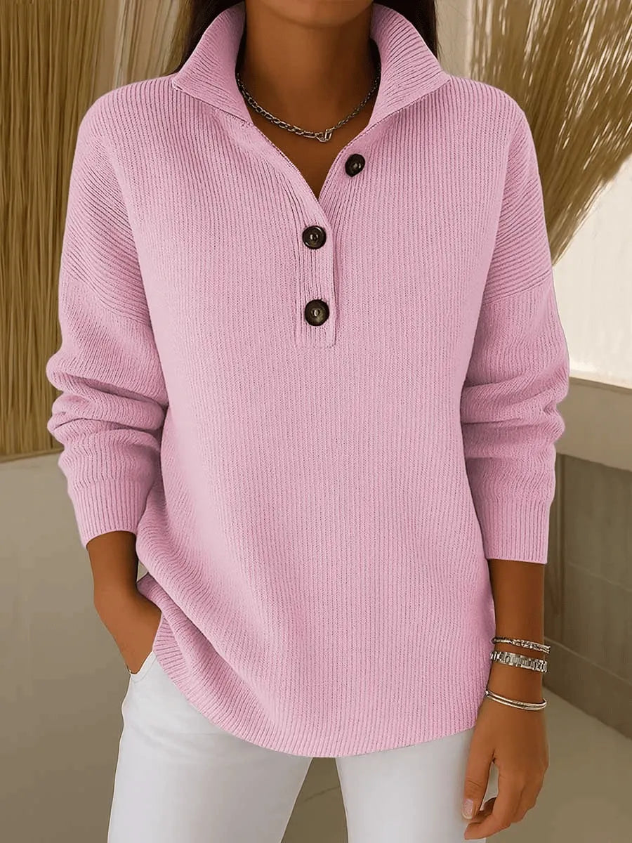 Jersey Polo de Punto con Cuello en V
