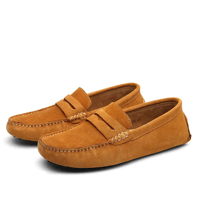 Mocasines con Suela de Goma Antideslizante