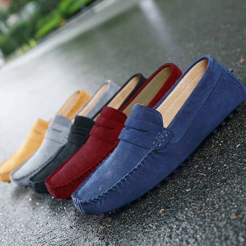 Mocasines con Suela de Goma Antideslizante