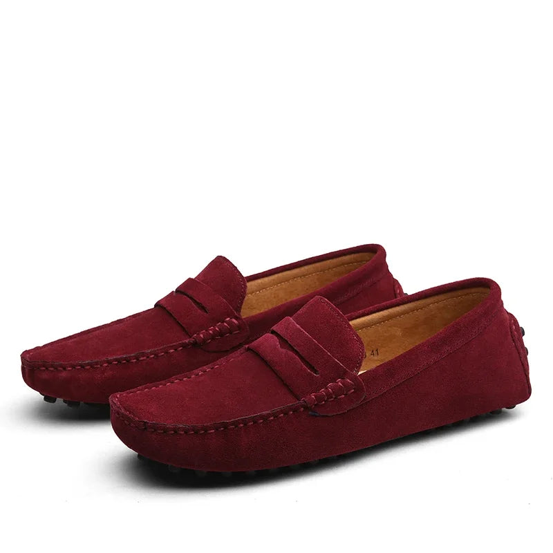 Mocasines con Suela de Goma Antideslizante